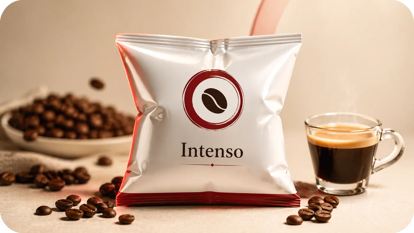 Capsule miscela Intenso KIKOFFY distribuita a marchio Kikko