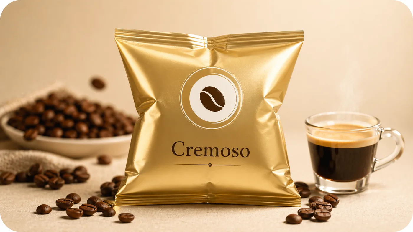 Capsule miscela Cremoso KIKOFFY distribuita a marchio Kikko