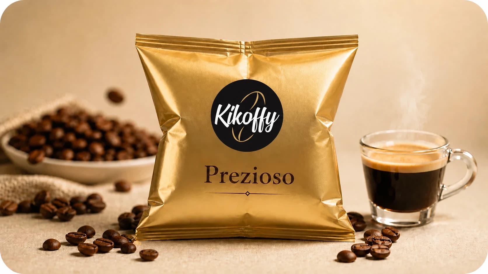 Confezione della miscela Prezioso KIKOFFY
