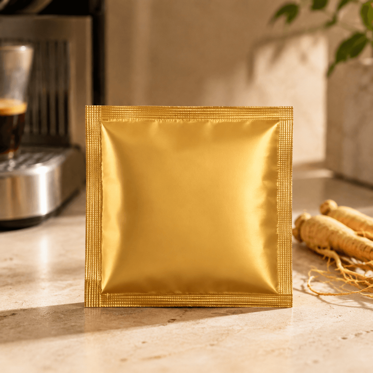 Bustina capsula Ginseng con logo ufficiale KIKOFFY per sistema a circuito chiuso