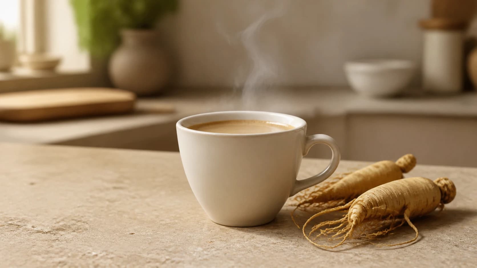 Bevanda calda Ginseng della linea solubili KIKOFFY